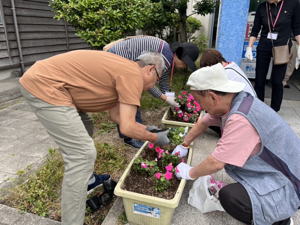 花壇づくりプランター